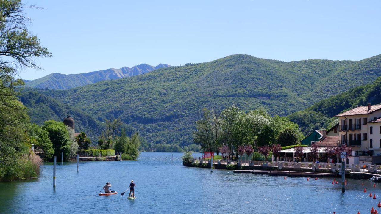 Lavena - Lake & Mountain Apartments Lavena Ponte Tresa Exteriör bild
