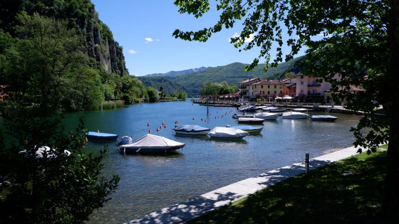 Lavena - Lake & Mountain Apartments Lavena Ponte Tresa Exteriör bild