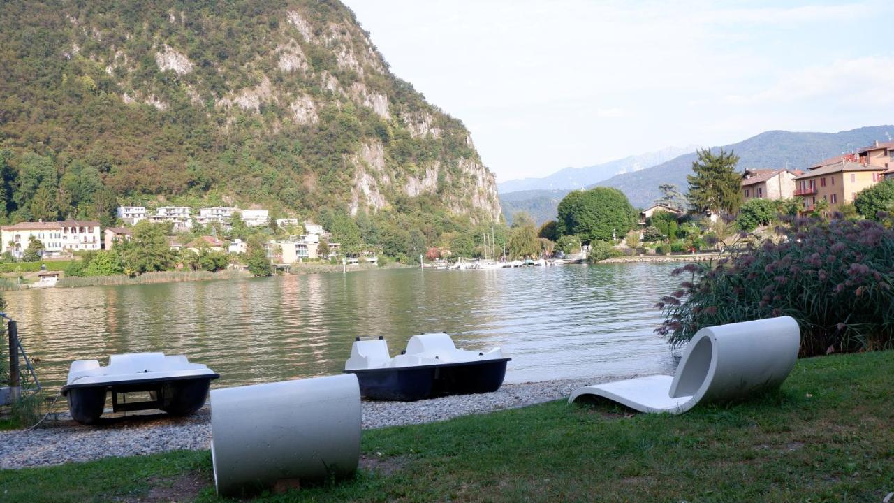 Lavena - Lake & Mountain Apartments Lavena Ponte Tresa Exteriör bild