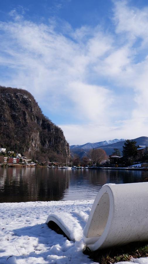 Lavena - Lake & Mountain Apartments Lavena Ponte Tresa Exteriör bild